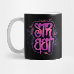 Street graffiti tags Mug